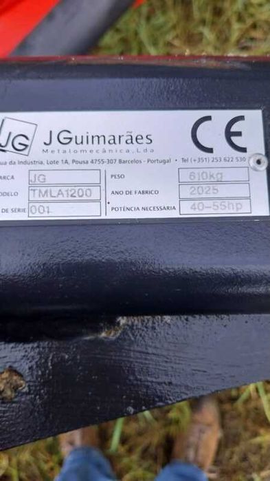 Triturador / Destroçador J. Guimarães TMLA 1200 – Como Novo