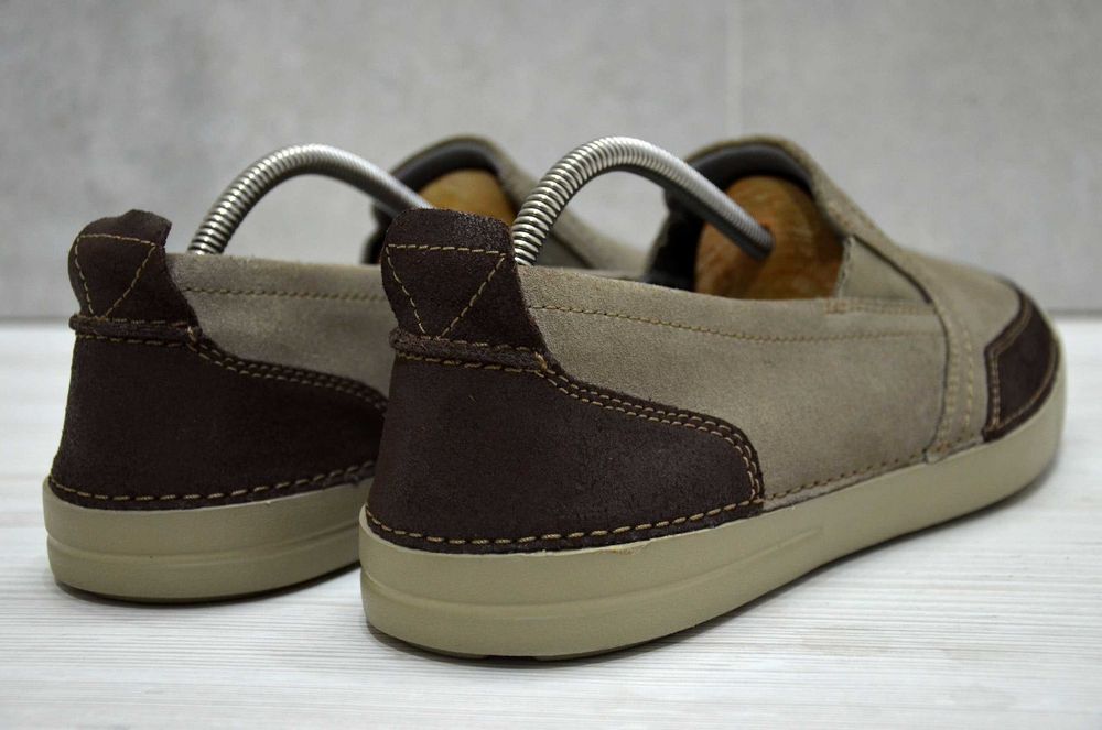 Clarks, оригінал замшеві мокасини