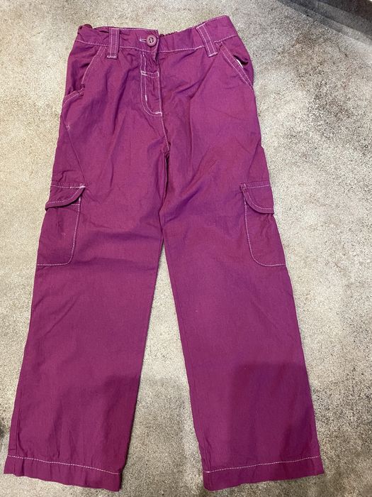 Котоновые штанишки девочке р.4/5 лет