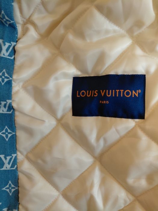 Джинсова куртка в стилі Louis Vuitton (LV)