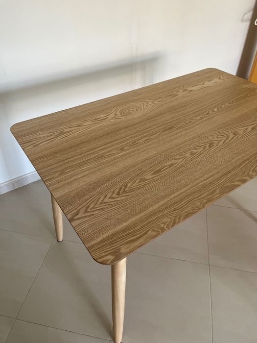 Mesa jantar madeira 120x75cm