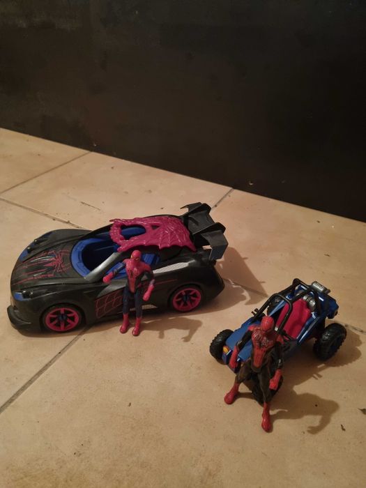Carro + Mota Homem aranha