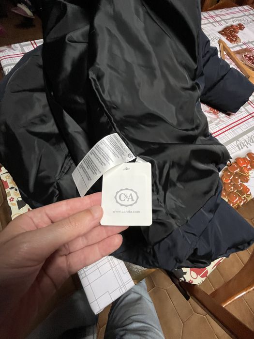 Casaco penas mulher C&A tamanho 50