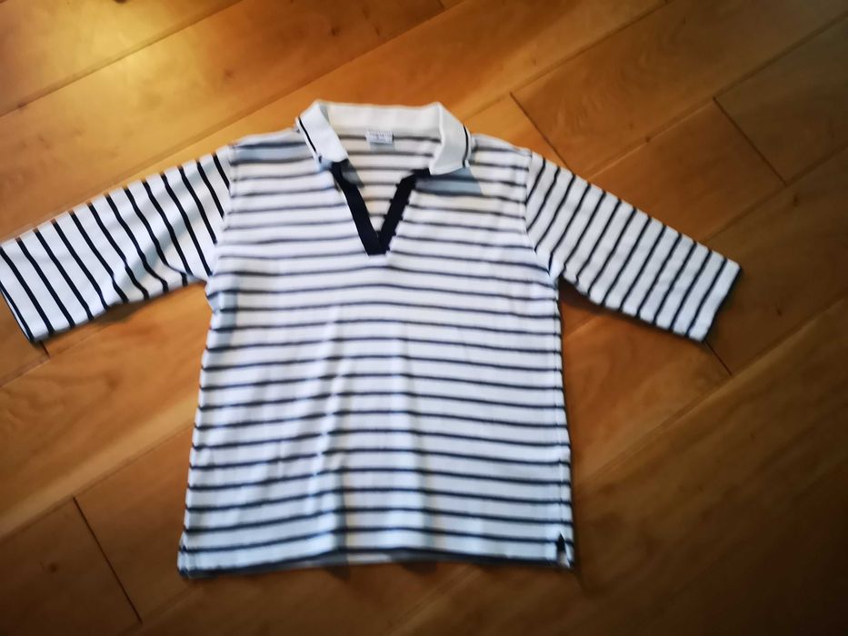 Wind-sportswear.de pulower w paski granatowo biały r. M