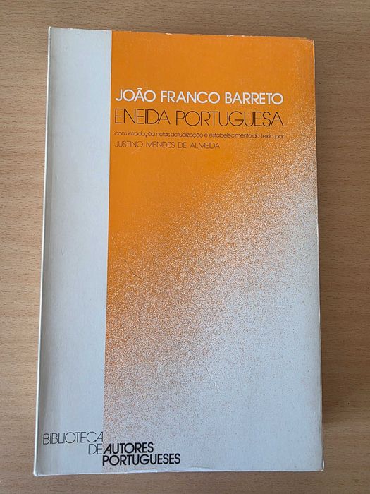 Livro "Eneida Portuguesa" de João Franco Barreto