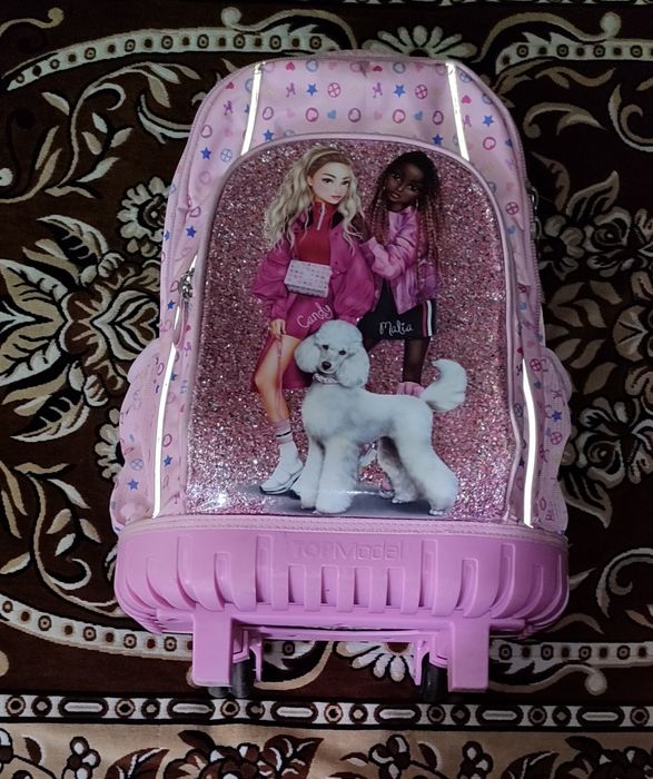 Рюкзак - вализа на колесиках с ручкой