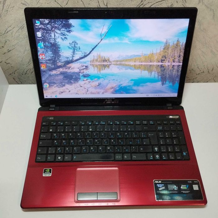 Стильный не дорогой ноутбук Asus X53S | Core i5 | видео 1гб | 8/320 гб