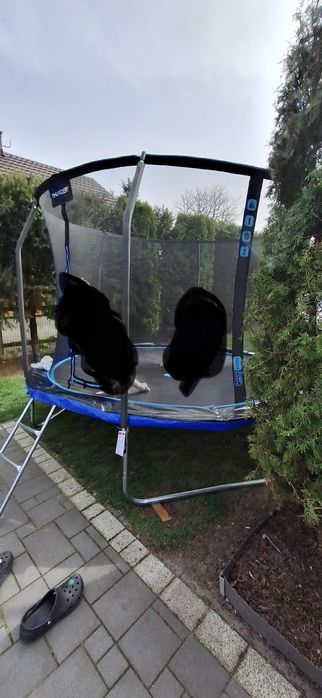 Trampolina Thunder jak nowa, średnica 312 cm. Wysokość 240 cm.