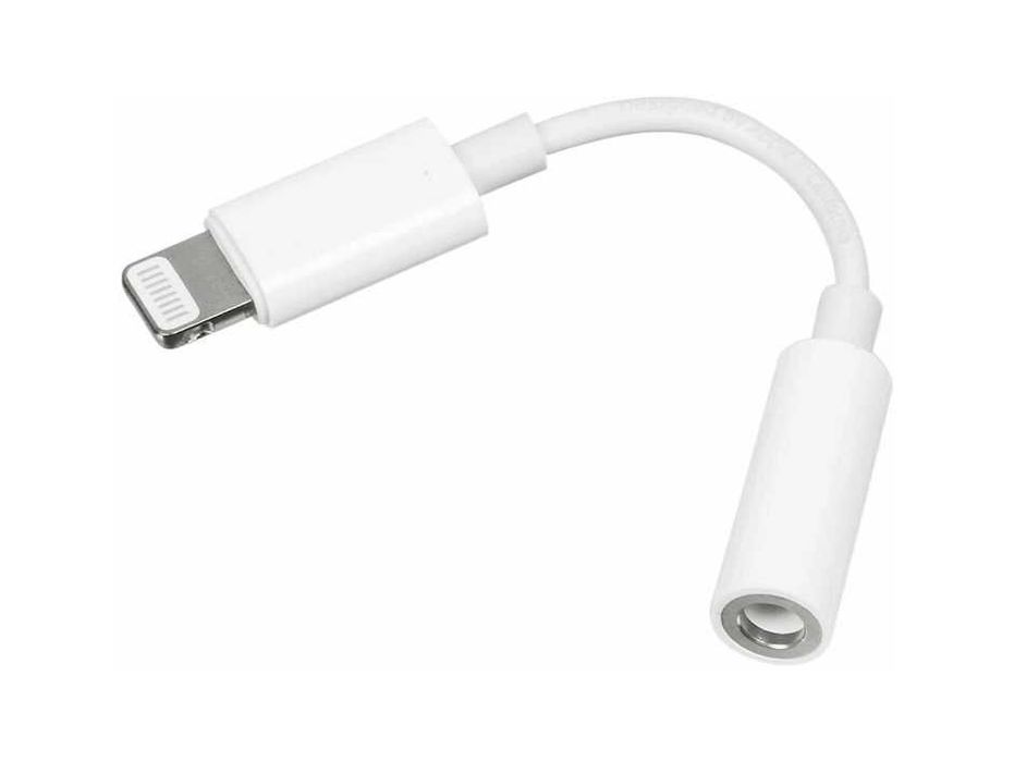 Адаптер Apple Lightning - 3.5 mm White (MMX62ZM/A) Новий, запечатаний