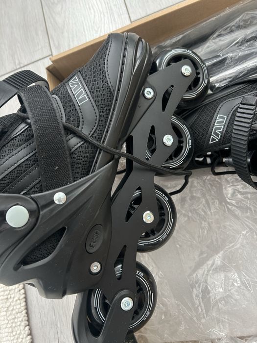 Rolki/łyżwy 2w1 Raven Drill Black 39-41