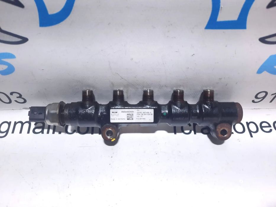 REGUA INJETOR INJETORES PEUGEOT 206 1.6 HDI 16V 109CV 9HZ 9654592680