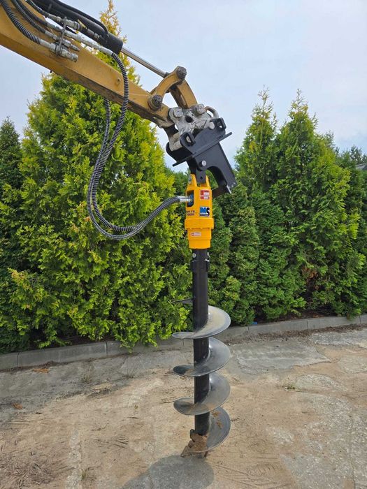 Wiertnica hydrauliczna do minikoparki KINGER ED MINI 0,8-2t GW 2 lata