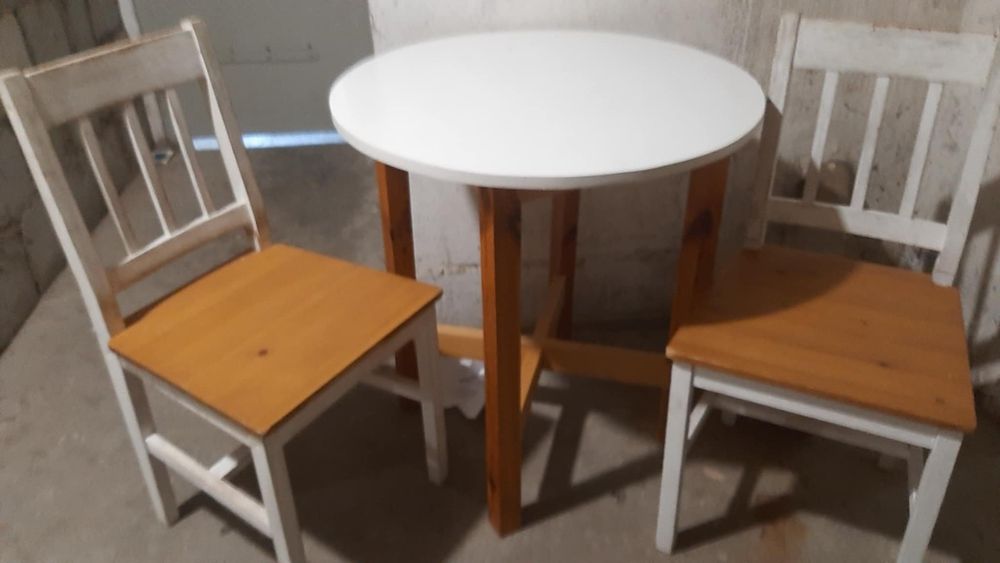 4 Krzesła Drewniane Ikea Stefan