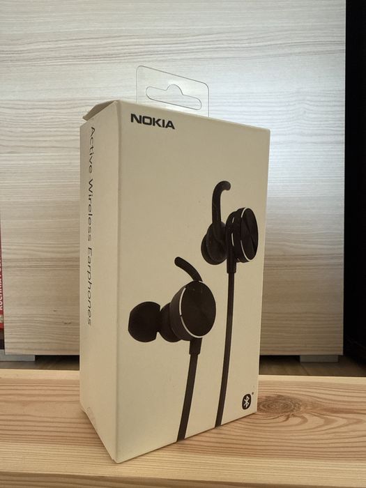 Sluchawki bezprzewodowe NOKIA BT Bluetooth dla aktywnych z mikrofonem, zestaw sluchawkowy