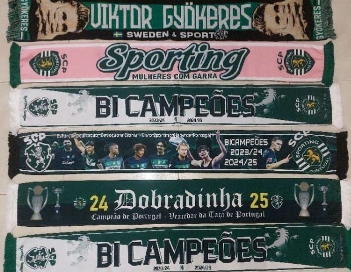 6 Cachecois sporting varios todos diferentes