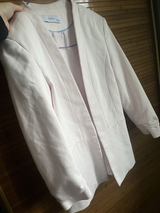 Піджак світло рожевий reserved