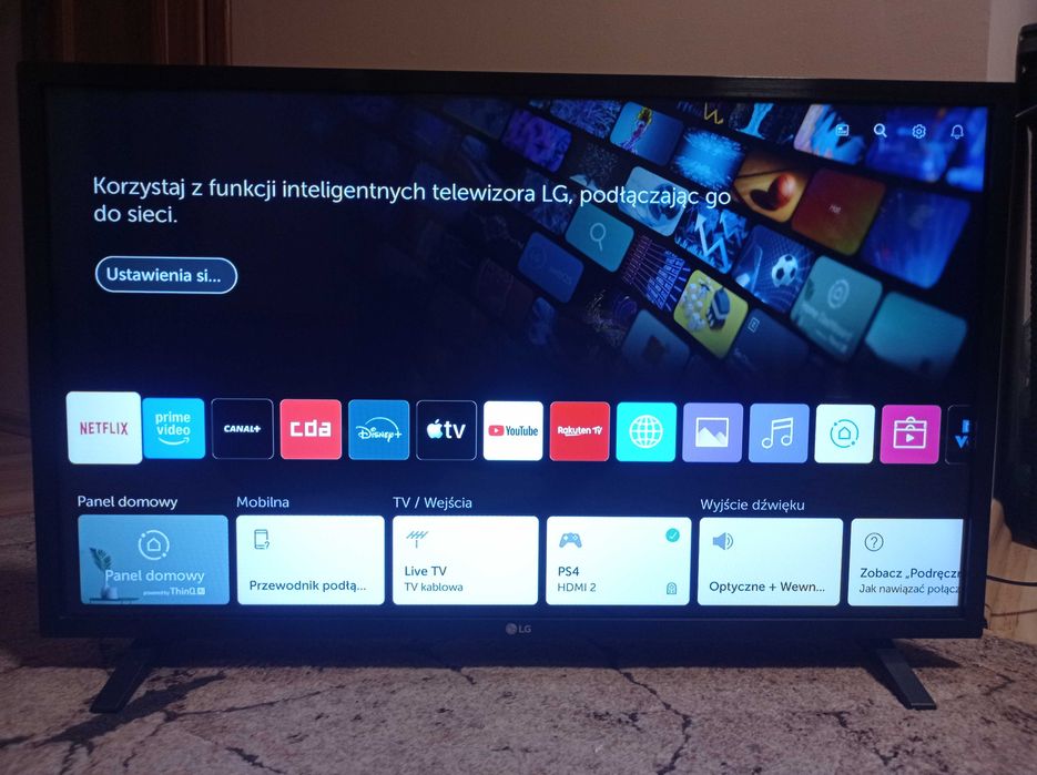 Telewizor LG 32" 32LM6300PLA Full HD Smart TV, DVB‑T2/C/S2