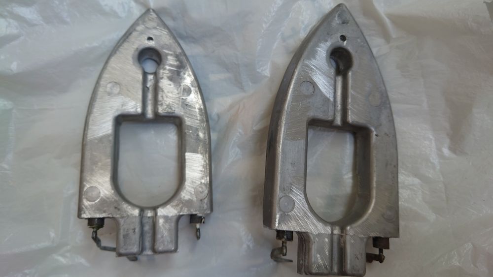 Сменные нагревательные тены для советских утюгов.