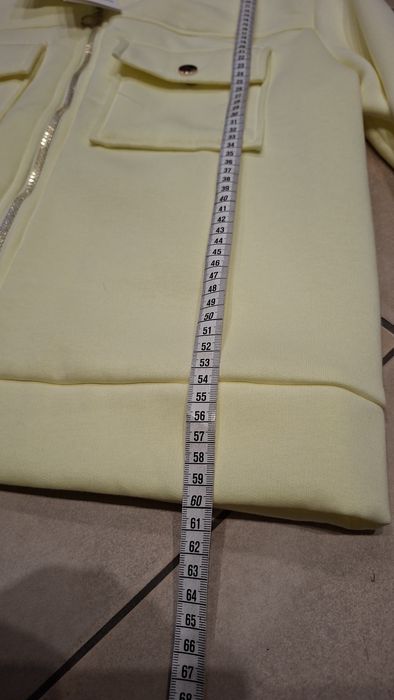 bluza bawełna ocieplana S, M nowa wymiary na zdjęciach