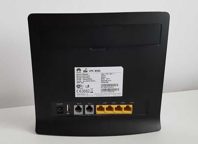 Router modem wifi na kartę SIM 4G LTE 150Mb/s Huawei B593