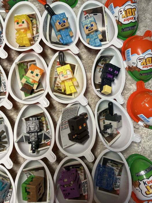 Продаж Майнкрафт,фігурки,іграшки Кіндер Джой. Kinder joy. Minecraft