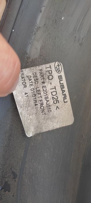 Накладки на крылья subaru outback lV