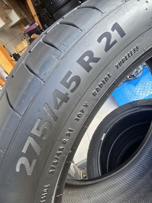 275/45/21 Continental sportcontact 6 , Demo jak nowa 7mm, 23r.