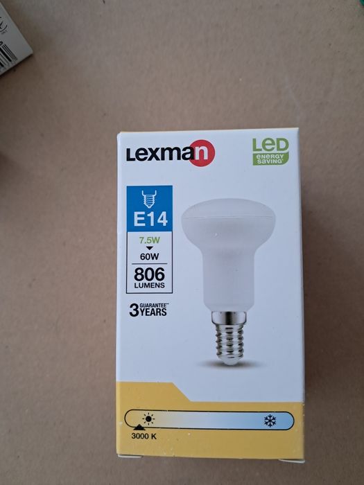 Lexman Żarówka LED E14 7.5 W = 60 806 lm Ciepła