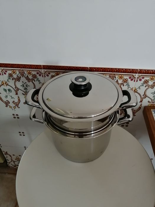 THERM-O-FORTE - Conjunto de Panelas em Aço Inoxidável