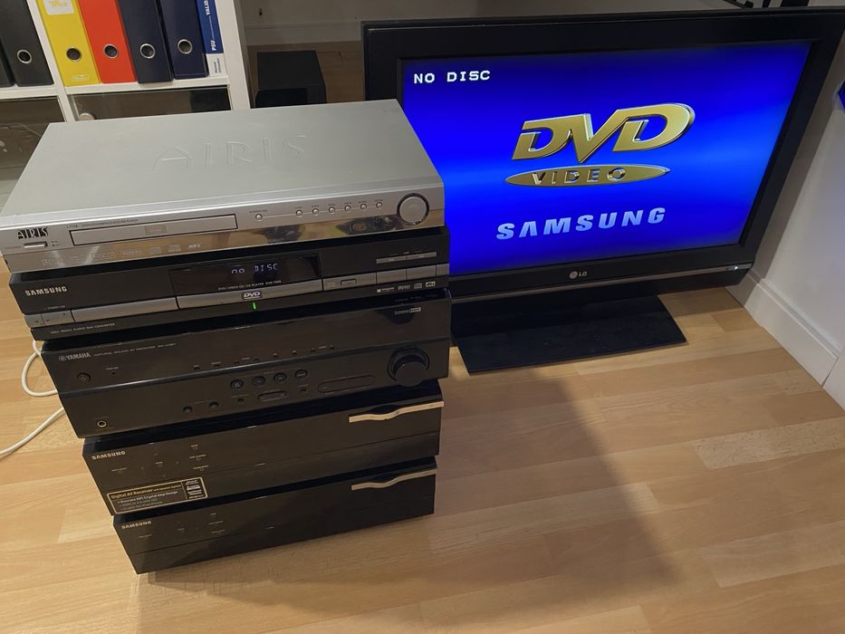 Leitores DVD e Receiver Amplificador Samsung