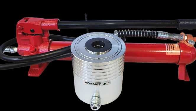 Siłownik przelotowy do łożysk tulei prasa hydrauliczna 40 ton