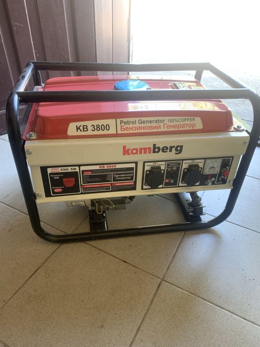 Продам  Бензиновий  генератор з мідною обмоткою