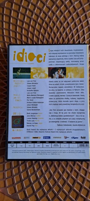 Idioci film na płycie dvd
