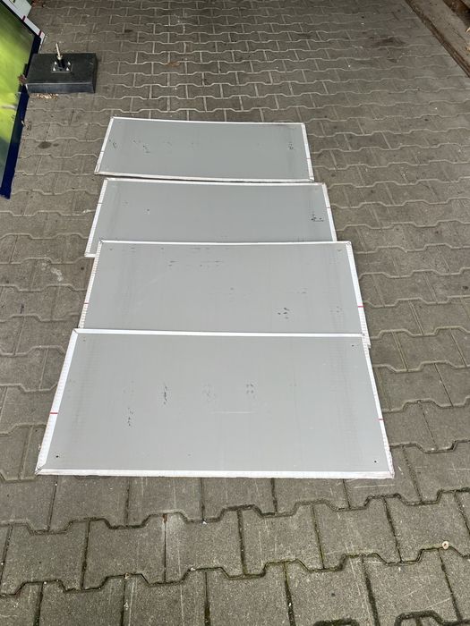 Płyty dibond 3mm 120x60cm używane cena za 4szt