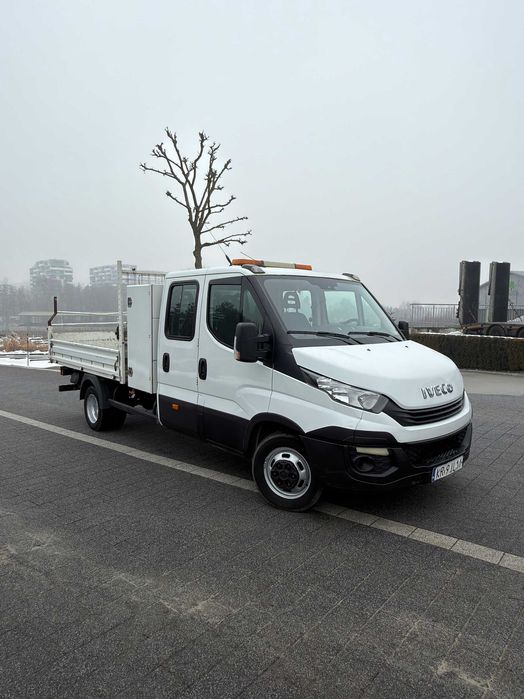 IVECO 35c14 / 2017 / 229 tys km / wywrotka / doka / 6 osób