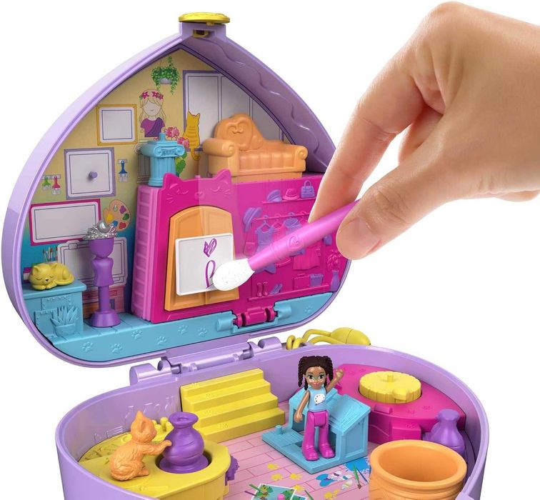 Polly Pocket Starring Shani Studio Поллі Покет Шані студія мистецтва