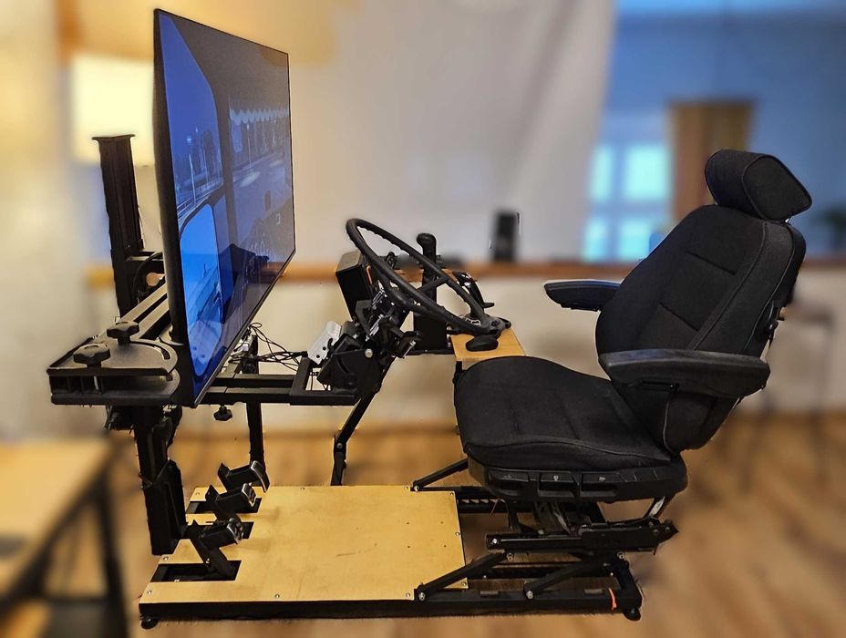 Sim Rig MOZA R12 shifter pedały TV 50
