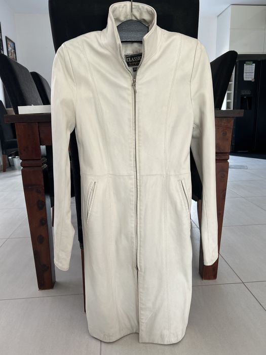 Płaszcz ze skóry naturalnej XS/S