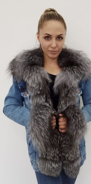 Куртка з чорнобуркою