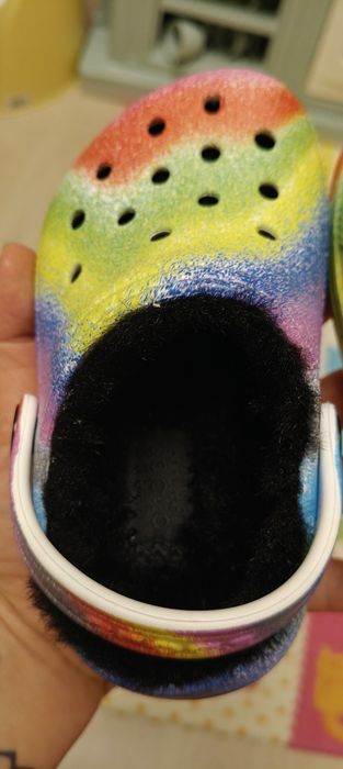 Утеплені Crocs унісекс С6. 22-23 13.2-13.5см утеплені Крокси