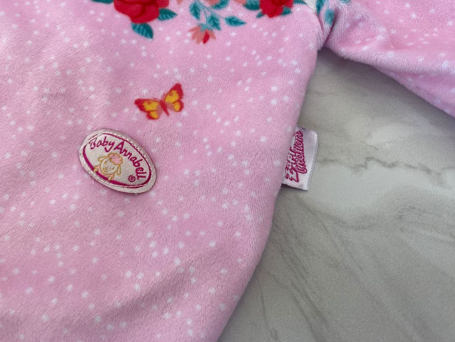 Одяг baby Annabell Zapf велюровий чоловічок комбінезон baby born 43 см