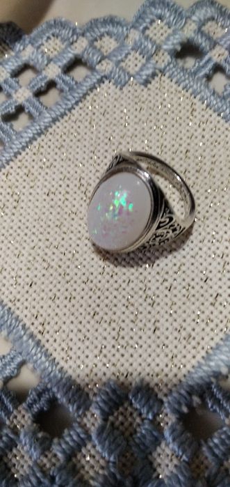 Серьги с натуральным лабрадоритом