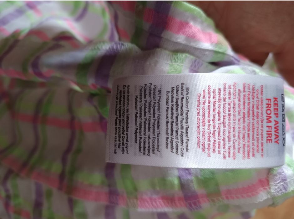 Nr166) sukienka na lato dla dziewczynki 3-4 lata