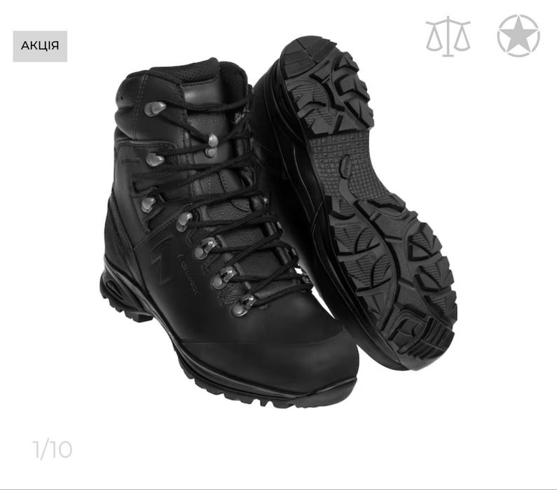 Черевики Haix Commander GTX - Black