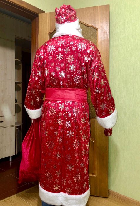 Новорічний костюм Діда Мороза Санта Клауса Деда Мороза Дед Мороз Санты