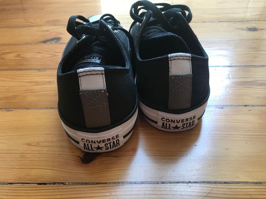 Tenis All Star pretos (de pele) NOVOS