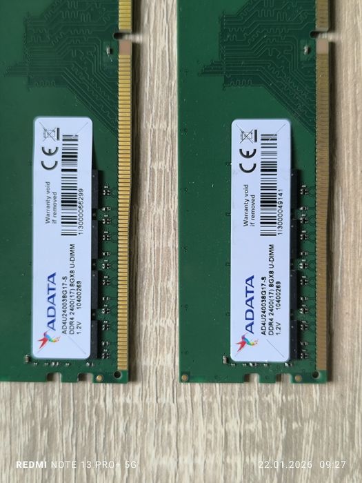 Pamięć RAM DDR4 16GB (2x8) 2400 Adata