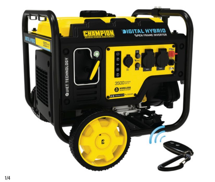 Генератор Инверторный CPG4000DHY Benzin 3500W Champion