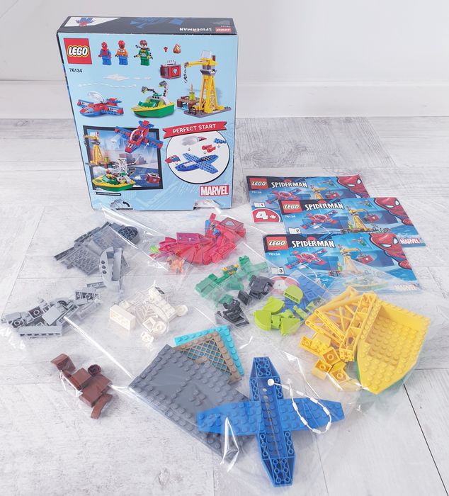 LEGO 76134 Marvel SPIDERMAN Doktor Octopus skok na diamenty Gorzów ...