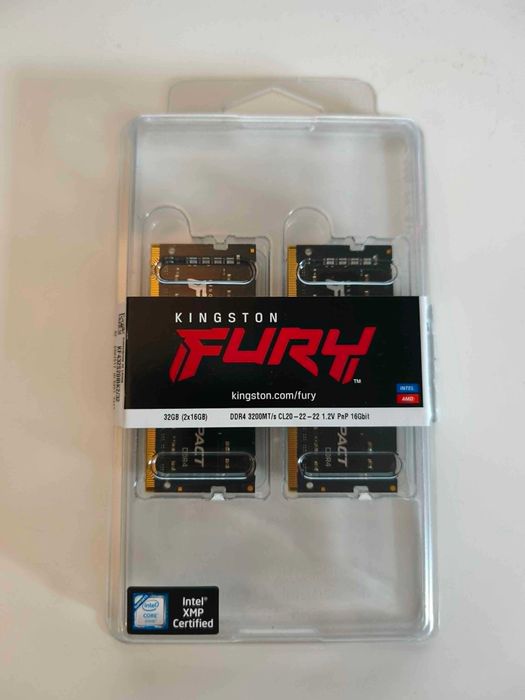 RAM Kingston fury 32gb ddr4 sodimm